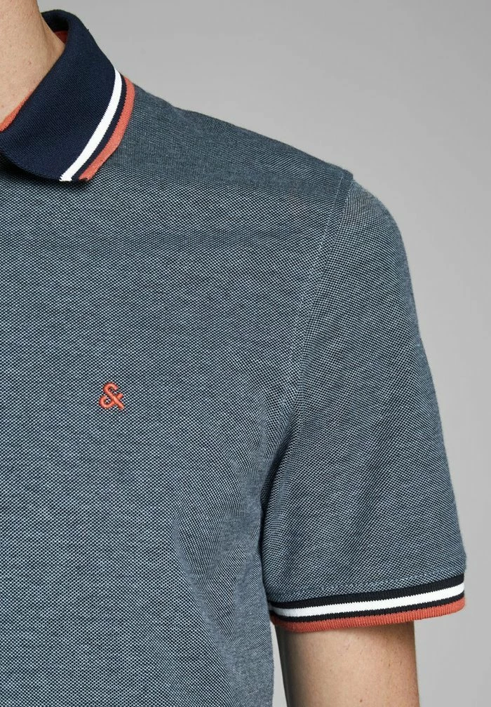 Jack & Jones JJEPAULOS - Polo Shirt - Denim Blue 6 Jack & Jones JJEPAULOS - Polo Shirt - Denim Blue - Image 6