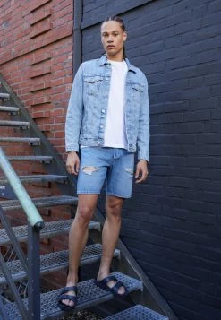 Jack & Jones Denim Shorts - Blue Denim