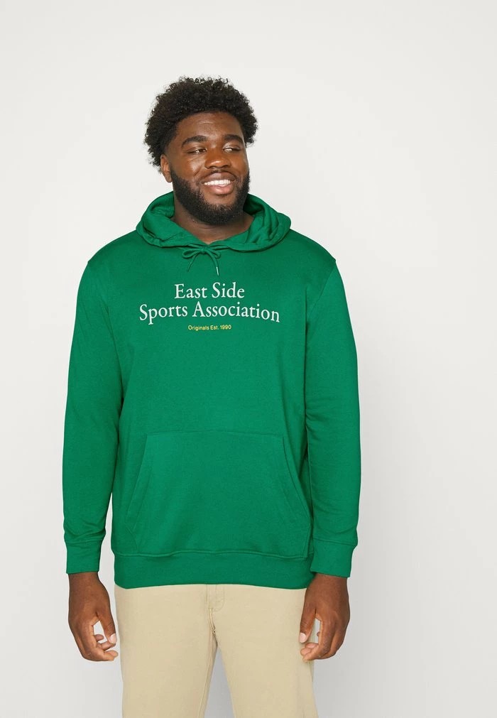 Jack & Jones JORBRINK CITY HOOD - Sweatshirt - Lush Meadow 1 Jack & Jones JORBRINK CITY HOOD - Sweatshirt - Lush Meadow