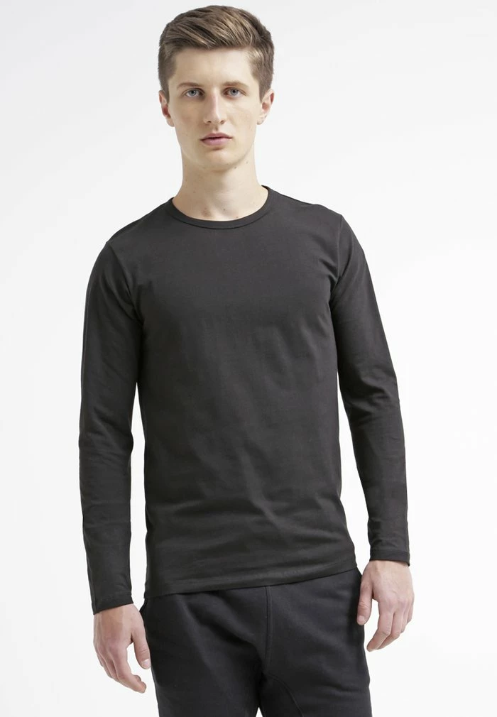 Jack & Jones JJBASIC - Long Sleeved Top - Black 1 Jack & Jones JJBASIC - Long Sleeved Top - Black
