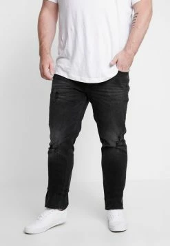Jack & Jones JJITIM JJORIGINAL - Straight Leg Jeans - Black Denim