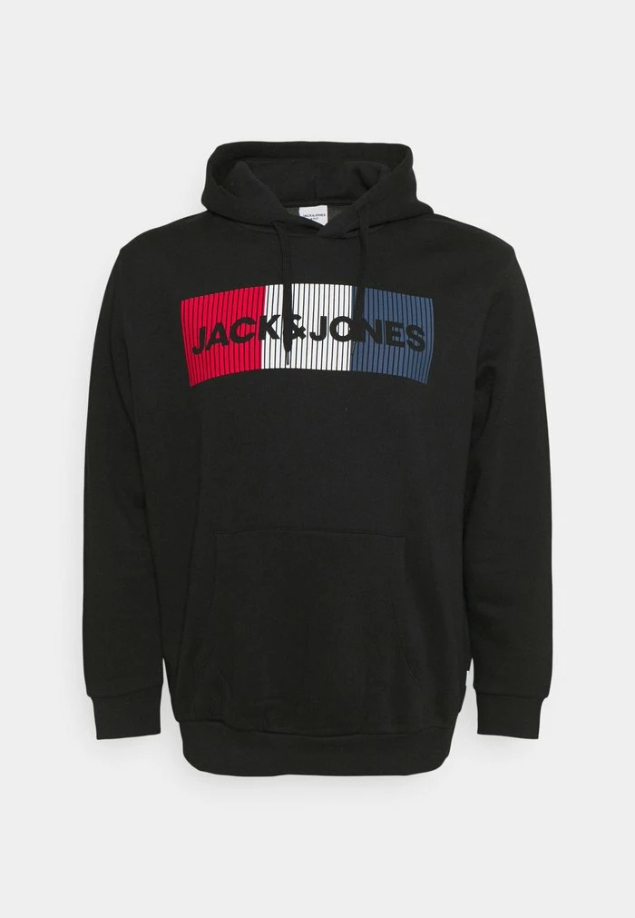 Jack & Jones JJECORP LOGO HOOD - Sweatshirt - Black 5 Jack & Jones JJECORP LOGO HOOD - Sweatshirt - Black - Image 5