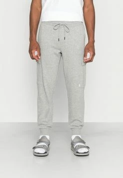 Jack & Jones JPSTGORDON JJSHARK - Cargo Trousers - Light Grey Melange