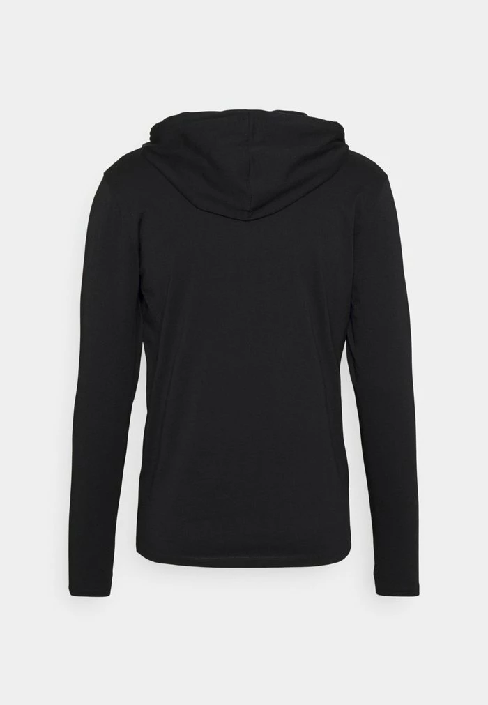 Jack & Jones JACRON HOOD - Pyjama Top - Black 2 Jack & Jones JACRON HOOD - Pyjama Top - Black - Image 2