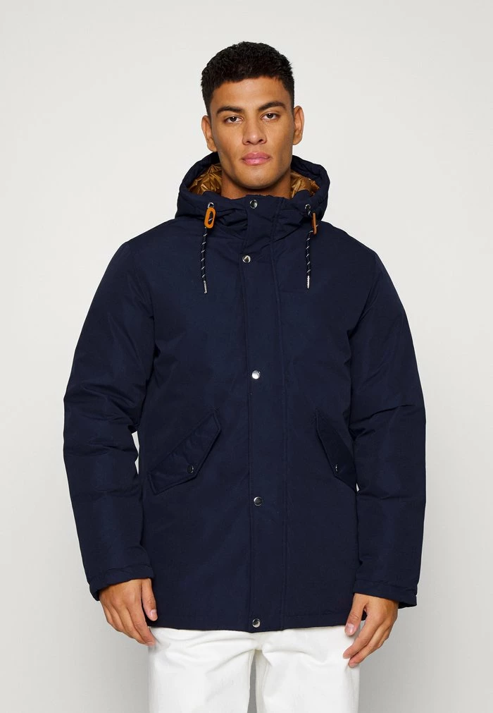 Jack & Jones JJSAKA - Winter Coat - Navy Blazer 1 Jack & Jones JJSAKA - Winter Coat - Navy Blazer