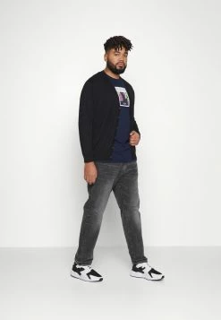 Alternative view of Jack & Jones JORCOLLAGE TEE CREW NECK - Print T-shirt - Navy Blazer
