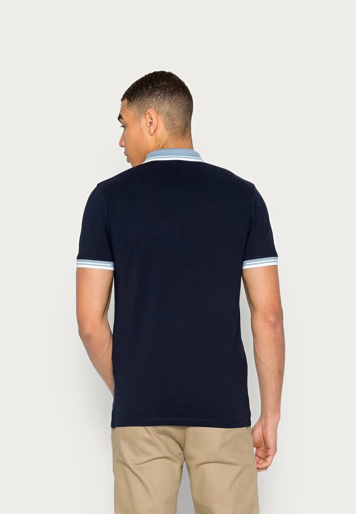 Jack & Jones JCOLOGAN - Polo Shirt - Navy Blazer 3 Jack & Jones JCOLOGAN - Polo Shirt - Navy Blazer - Image 3