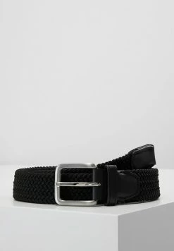 Jack & Jones JACSPRING BELT - Braided Belt - Black