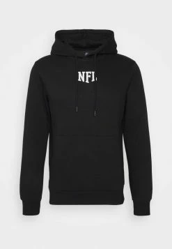 Jack & Jones JCONFL BASIC HOOD - Sweatshirt - Black