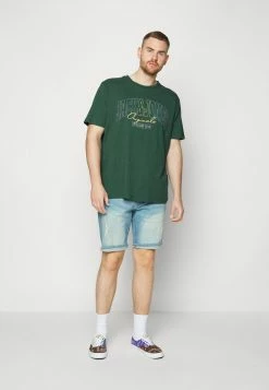 Alternative view of Jack & Jones JORPENNY TEE CREW NECK - Print T-shirt - Trekking Green