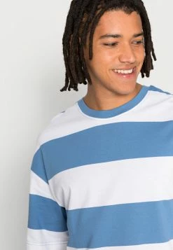 Jack & Jones UNISEX JCOUP STRIPE TEE CREW NECK - Basic T-shirt - Riviera -Jack & Jones Shop 819e3b122749426e94053cb7656ad04b