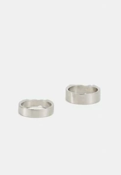 Alternative view of Jack & Jones JACMADERNO UNISEX 2 PACK - Ring - Silver-coloured