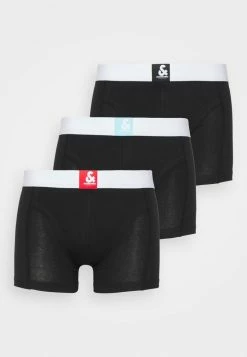 Jack & Jones JACTHX TRUNKS 3 PACK - Pants - Black