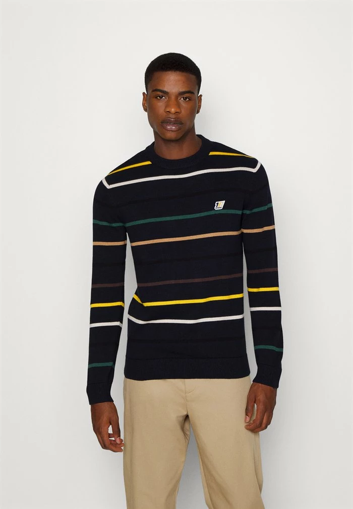 Jack & Jones JORMARCO CREW NECK - Jumper - Navy Blazer 1 Jack & Jones JORMARCO CREW NECK - Jumper - Navy Blazer