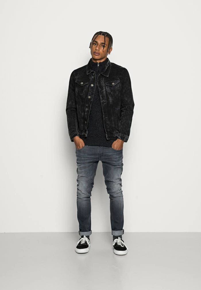 Jack & Jones JCOBRYAN CREW NECK - Jumper - Black 2 Jack & Jones JCOBRYAN CREW NECK - Jumper - Black - Image 2