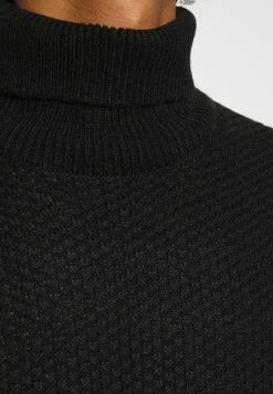Jack & Jones JORDAMIAN ROLL NECK - Jumper - Black -Jack & Jones Shop 8379c6a71d9942b5834da5a3b63fb110