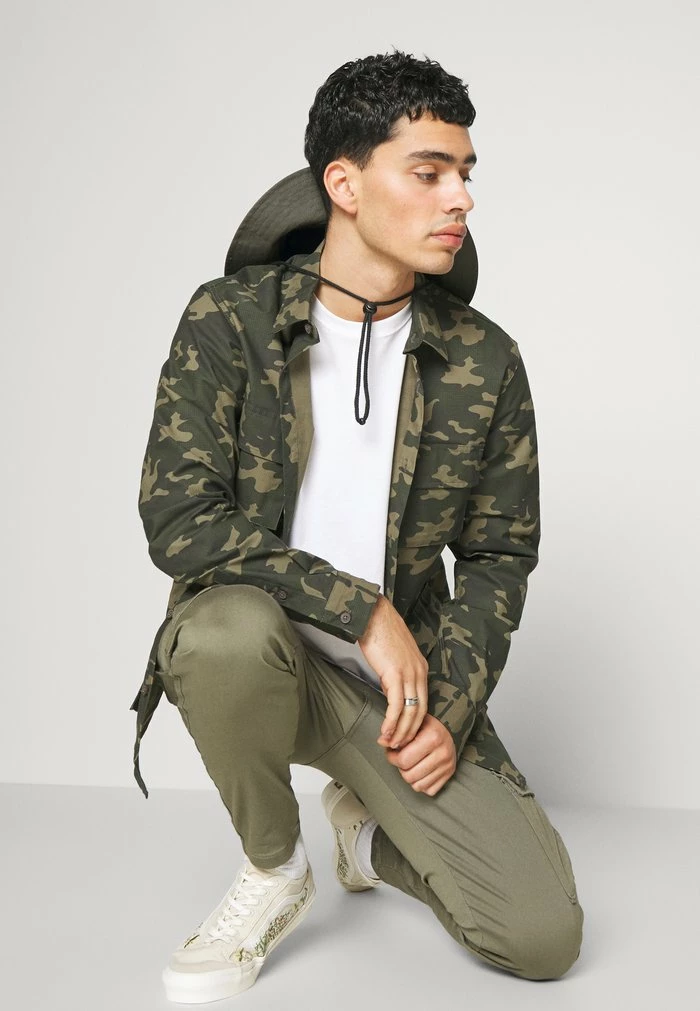 Jack & Jones JJIACE JJDEX TAPERED - Cargo Trousers - Dusty Olive 4 Jack & Jones JJIACE JJDEX TAPERED - Cargo Trousers - Dusty Olive - Image 4