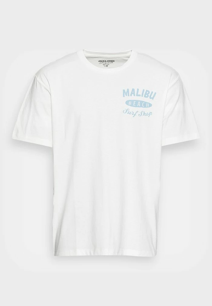 Jack & Jones MALIBU PACK TEE CREW NECK - Print T-shirt - Cloud Dancer 4 Jack & Jones MALIBU PACK TEE CREW NECK - Print T-shirt - Cloud Dancer - Image 4