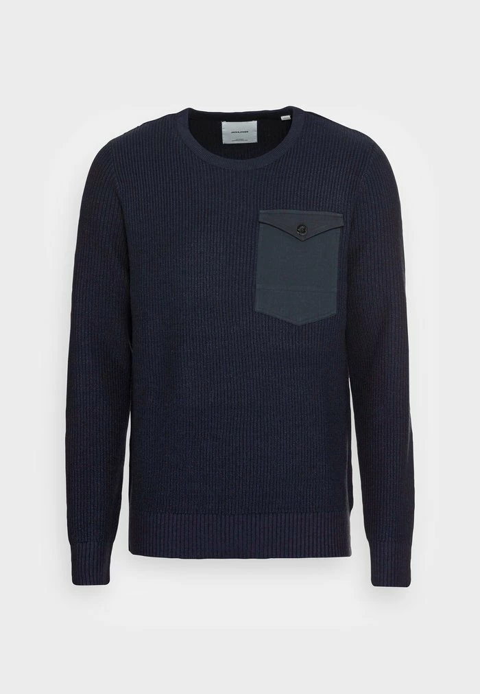 Jack & Jones Jumper - Navy Blazer 4 Jack & Jones Jumper - Navy Blazer - Image 4