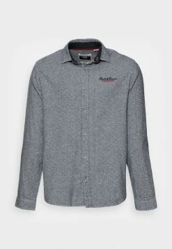 Jack & Jones JCOBERG - Shirt - Navy Blazer Melange 8 Jack & Jones JCOBERG - Shirt - Navy Blazer Melange -Jack & Jones Shop 8452e4c3908d4d669e2cbc4f2c68e02c