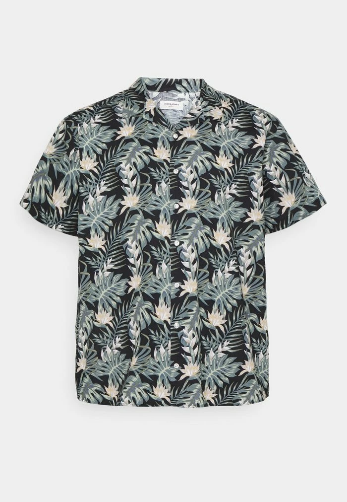 Jack & Jones JJCOASTAL RESORT FLORAL - Shirt - Black 8 Jack & Jones JJCOASTAL RESORT FLORAL - Shirt - Black - Image 8