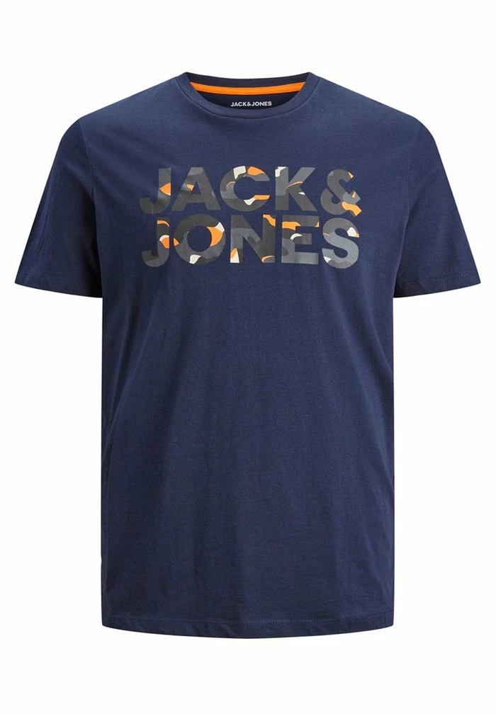 Jack & Jones Print T-shirt - Dark Blue 7 Jack & Jones Print T-shirt - Dark Blue - Image 7