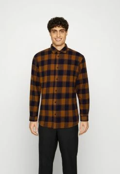 Jack & Jones JJPLAIN AUTUMN - Shirt - Rubber