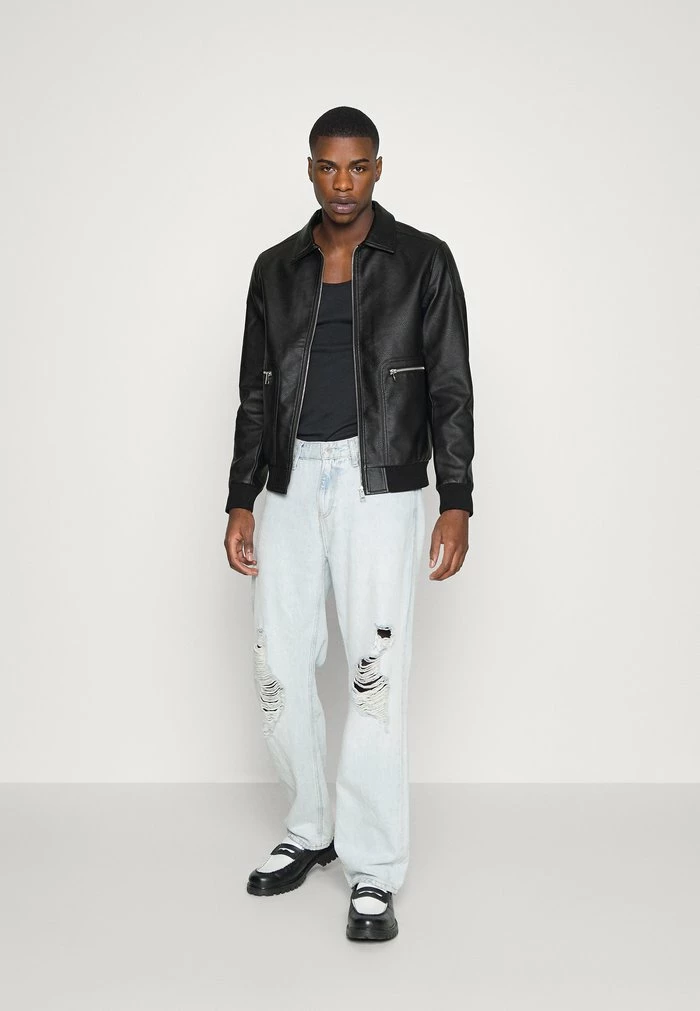 Jack & Jones JJTIMBER JACKET - Faux Leather Jacket - Black 2 Jack & Jones JJTIMBER JACKET - Faux Leather Jacket - Black - Image 2