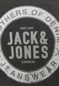 Jack & Jones Print T-shirt - Dark Grey Melange -Jack & Jones Shop 860cfda30f6546d7b94afd3a8a1af0d0