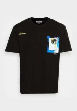 Jack & Jones HOLLYWOOD VIBE TEE CREW NECK - Print T-shirt - Black 8 Jack & Jones HOLLYWOOD VIBE TEE CREW NECK - Print T-shirt - Black -Jack & Jones Shop 866c385286714985839d7745ec239500