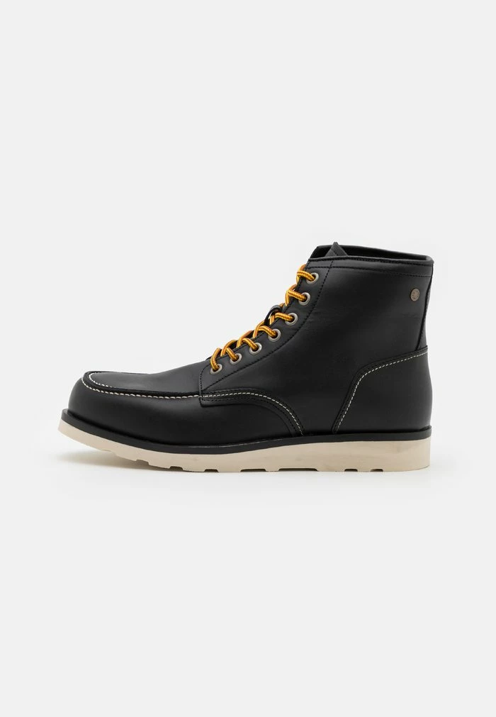 Jack & Jones JFWDARWIN BOOT - Lace-up Ankle Boots - Black 2 Jack & Jones JFWDARWIN BOOT - Lace-up Ankle Boots - Black - Image 2