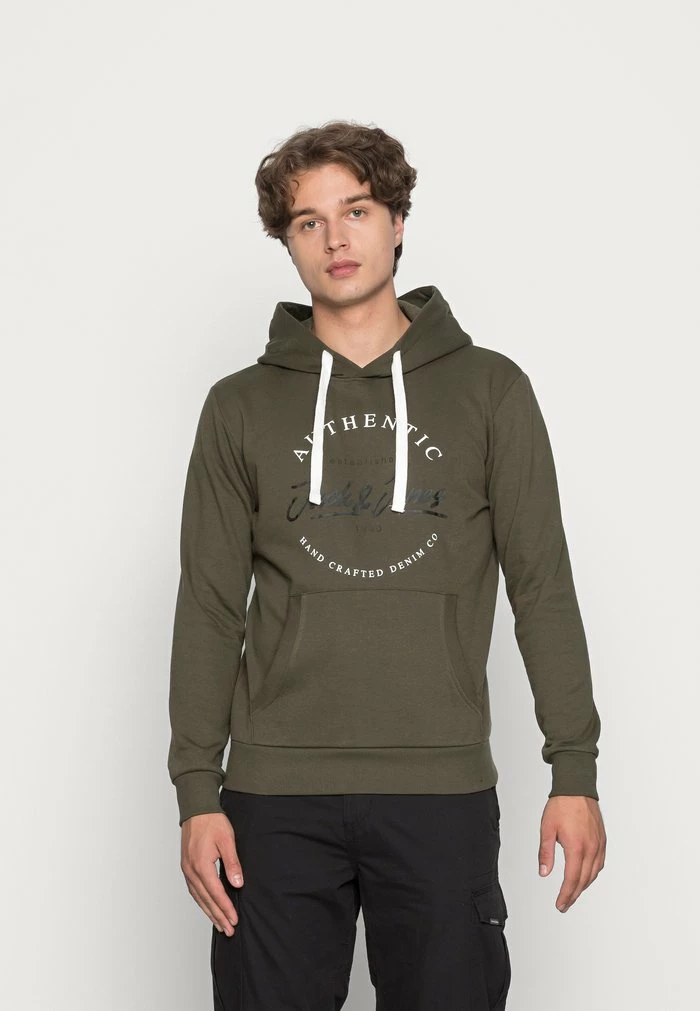 Jack & Jones JJHERRO - Hoodie - Forest Night 1 Jack & Jones JJHERRO - Hoodie - Forest Night