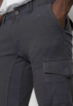 Jack & Jones JJIPAUL JJFLAKE GREY HERRING - Cargo Trousers - Dark Grey -Jack & Jones Shop 8671b811fabb47bdae24258856c8bd41