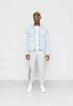 Alternative view of Jack & Jones JPSTGORDON PANT AMAN - Tracksuit Bottoms - Light Grey Melange