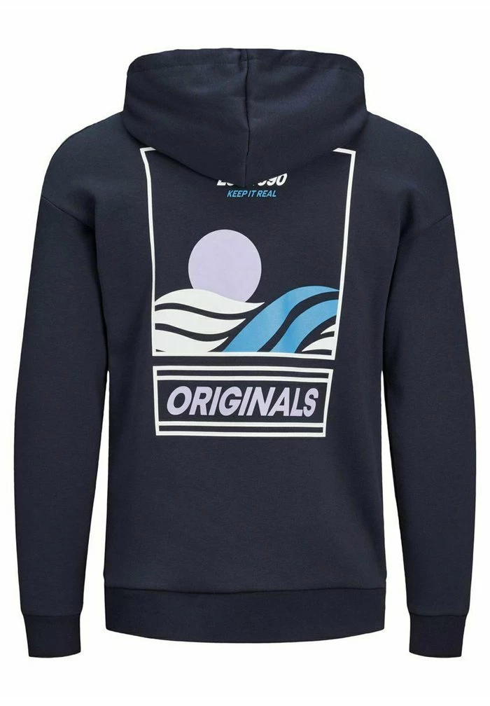 Jack & Jones Hoodie - Navy Blazer 8 Jack & Jones Hoodie - Navy Blazer - Image 8