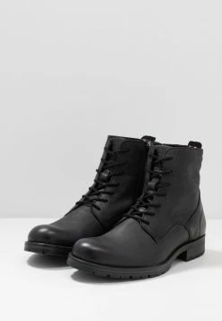 Jack & Jones JFWORCA - Lace-up Ankle Boots - Anthracite -Jack & Jones Shop 87105f8ee0bb406db9532de72362ab01
