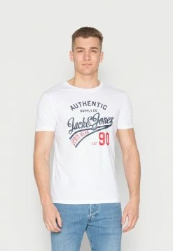 Jack & Jones JJETHAN TEESS CREW MP 3 PACK - Print T-shirt - Black/white/navyblazer -Jack & Jones Shop 87145b9afce94d0c8e04dcb60f3836b5