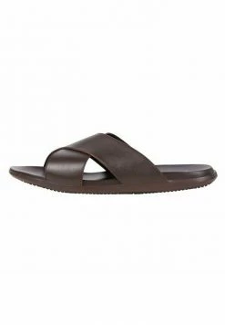 Alternative view of Jack & Jones Mules - Brown Stone