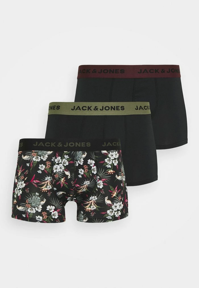 Jack & Jones JACFLOWER 3 PACK - Pants - Black 1 Jack & Jones JACFLOWER 3 PACK - Pants - Black