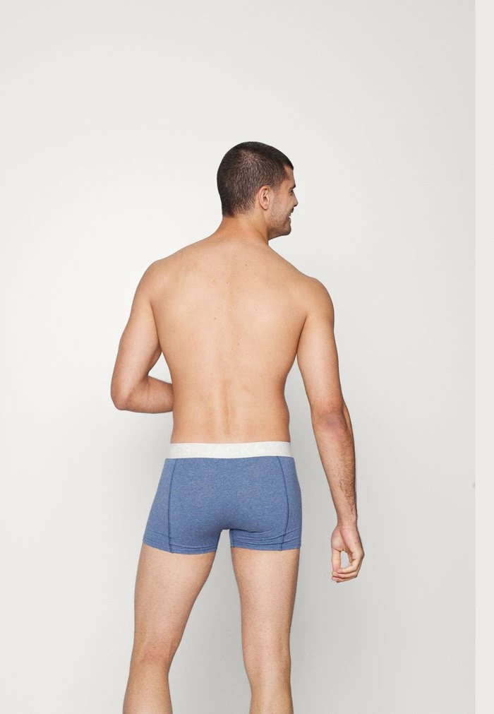 Jack & Jones JACRIJO TRUNKS 3 PACK - Pants - Dress Blues/blue/grey 2 Jack & Jones JACRIJO TRUNKS 3 PACK - Pants - Dress Blues/blue/grey - Image 2