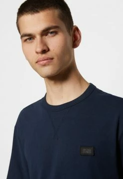 Jack & Jones JCOCLASSIC WAFFLE BADGE TEE SS NOOS - Basic T-shirt - Navy -Jack & Jones Shop 882447333f5d462c9aa4e9d37451e8f6