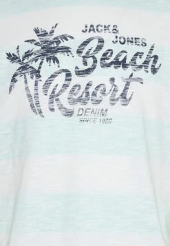 Jack & Jones JJRESORT TEE CREW NECK - Print T-shirt - Bleached Aqua 5 Jack & Jones JJRESORT TEE CREW NECK - Print T-shirt - Bleached Aqua -Jack & Jones Shop 885b3b4f326a4bf5aa54296c19e9cb3d