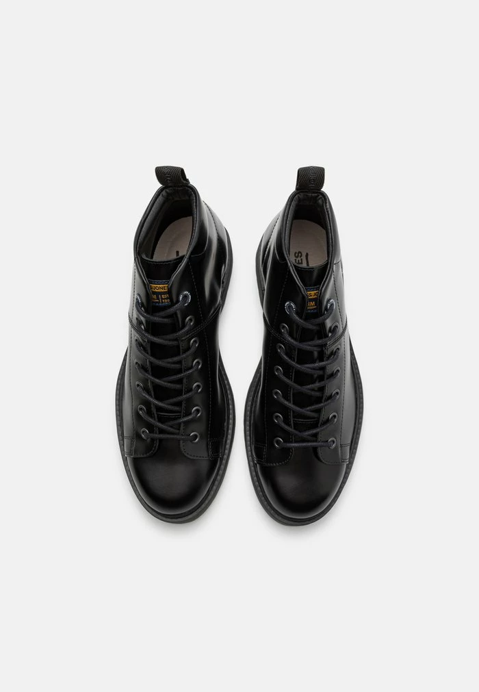 Jack & Jones JFWFLEMING BOOTS - Lace-up Ankle Boots - Black 4 Jack & Jones JFWFLEMING BOOTS - Lace-up Ankle Boots - Black - Image 4