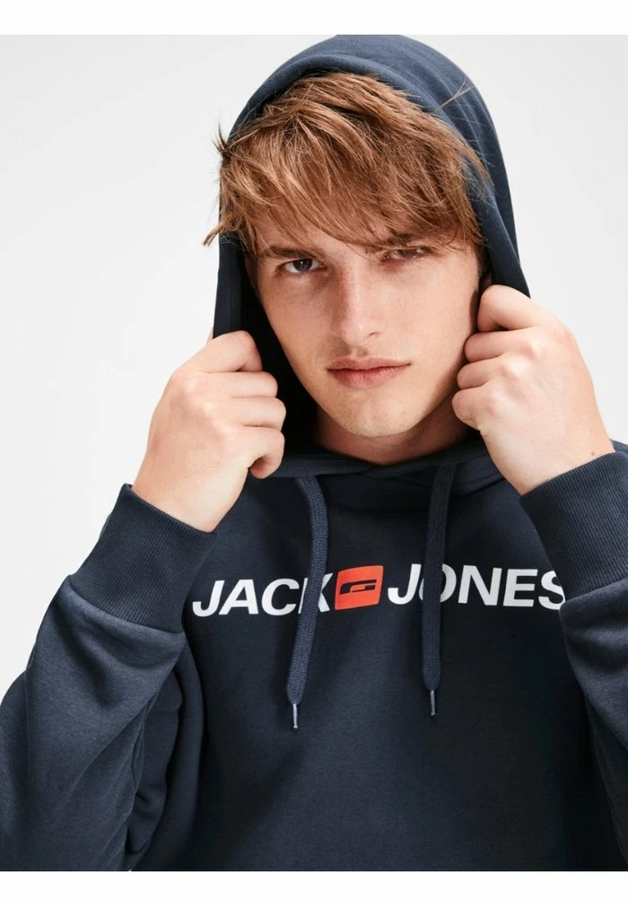 Jack & Jones Hoodie - Navy Blazer 4 Jack & Jones Hoodie - Navy Blazer - Image 4