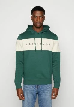 Jack & Jones JORCOPENHAGEN PANEL HOOD - Sweatshirt - Trekking Green
