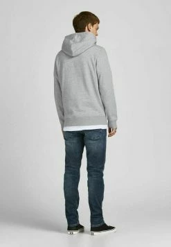 Jack & Jones JJBRAT HOOD - Hoodie - Light Grey Melange 9 Jack & Jones JJBRAT HOOD - Hoodie - Light Grey Melange -Jack & Jones Shop 8a317beb0ca5408c8dd6e3b98065185f