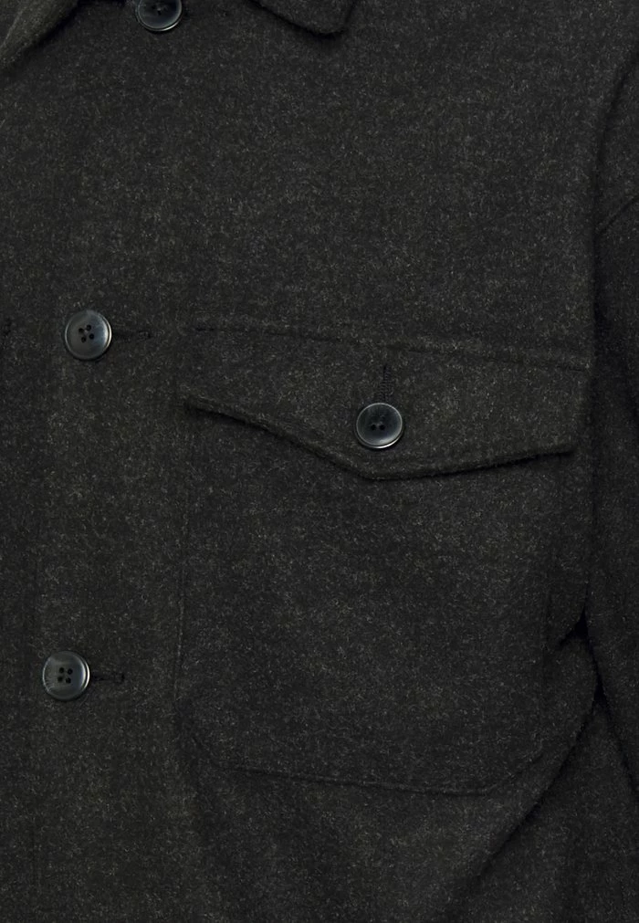 Jack & Jones JOROLLIE OVERSHIRT - Light Jacket - Black Mélange 5 Jack & Jones JOROLLIE OVERSHIRT - Light Jacket - Black Mélange - Image 5