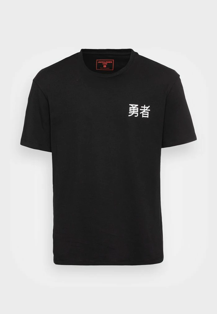 Jack & Jones JCOTOKYO TEE CREW NECK - Print T-shirt - Black 4 Jack & Jones JCOTOKYO TEE CREW NECK - Print T-shirt - Black - Image 4