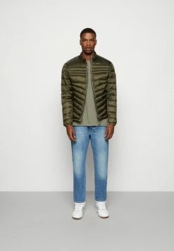 Alternative view of Jack & Jones JJEHERO PUFFER COLLAR - Light Jacket - Olive