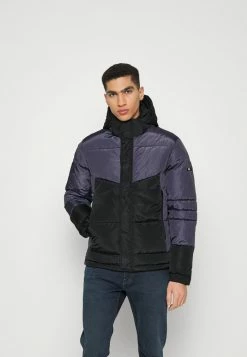 Jack & Jones JCOPAN PUFFER - Winter Jacket - Black Melange